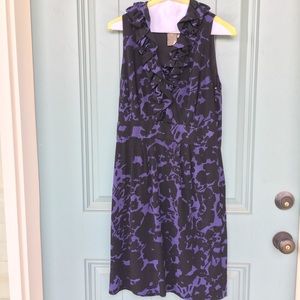 Taylor purple and black dress